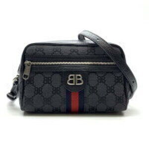 GUCCI BALENCIAGA Hacker Project Camera Bag Gray Shoulder Clutch